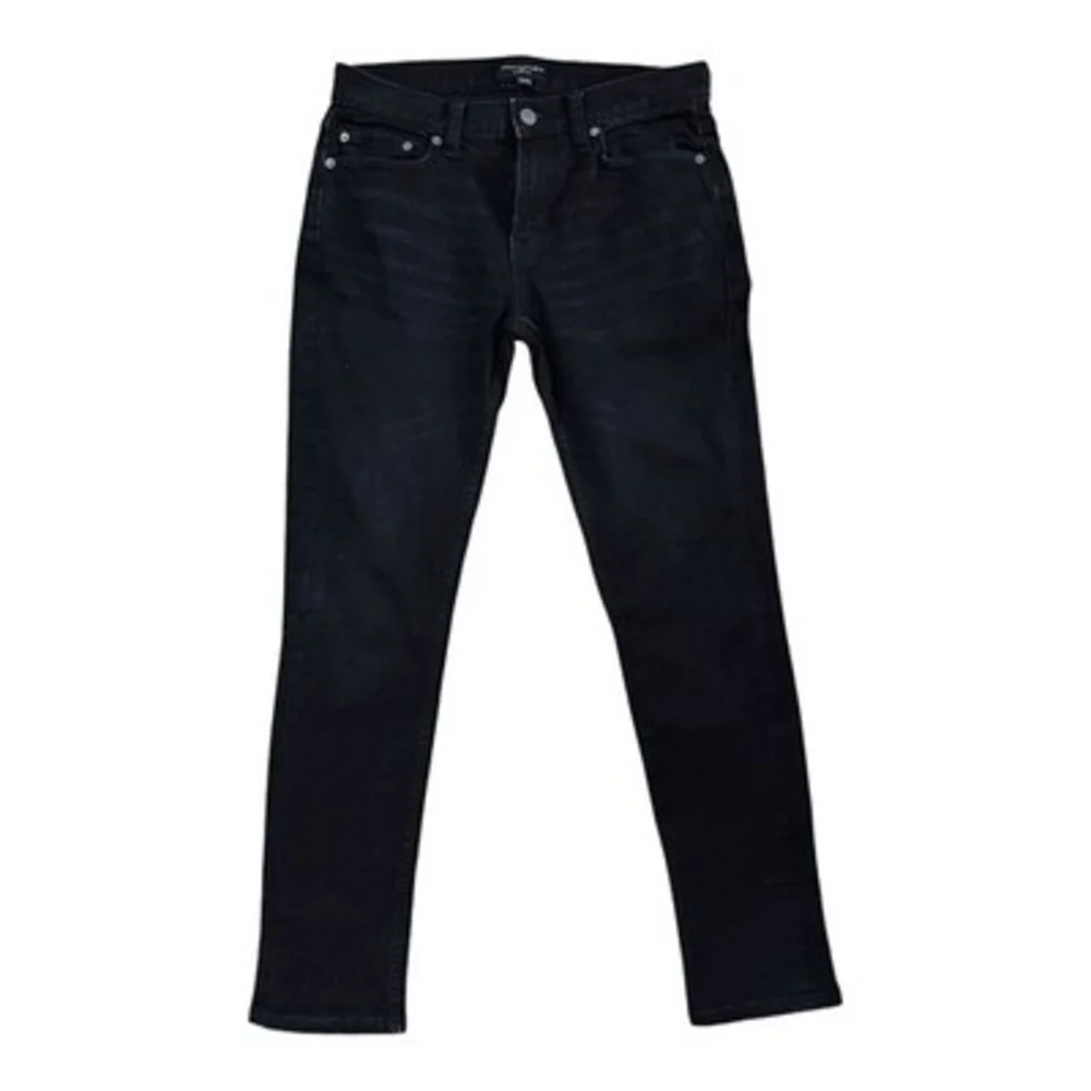 Banana Republic Black Skinny Jeans Men's 30x30 Stretch Cotton Blend 5-Pocket VG